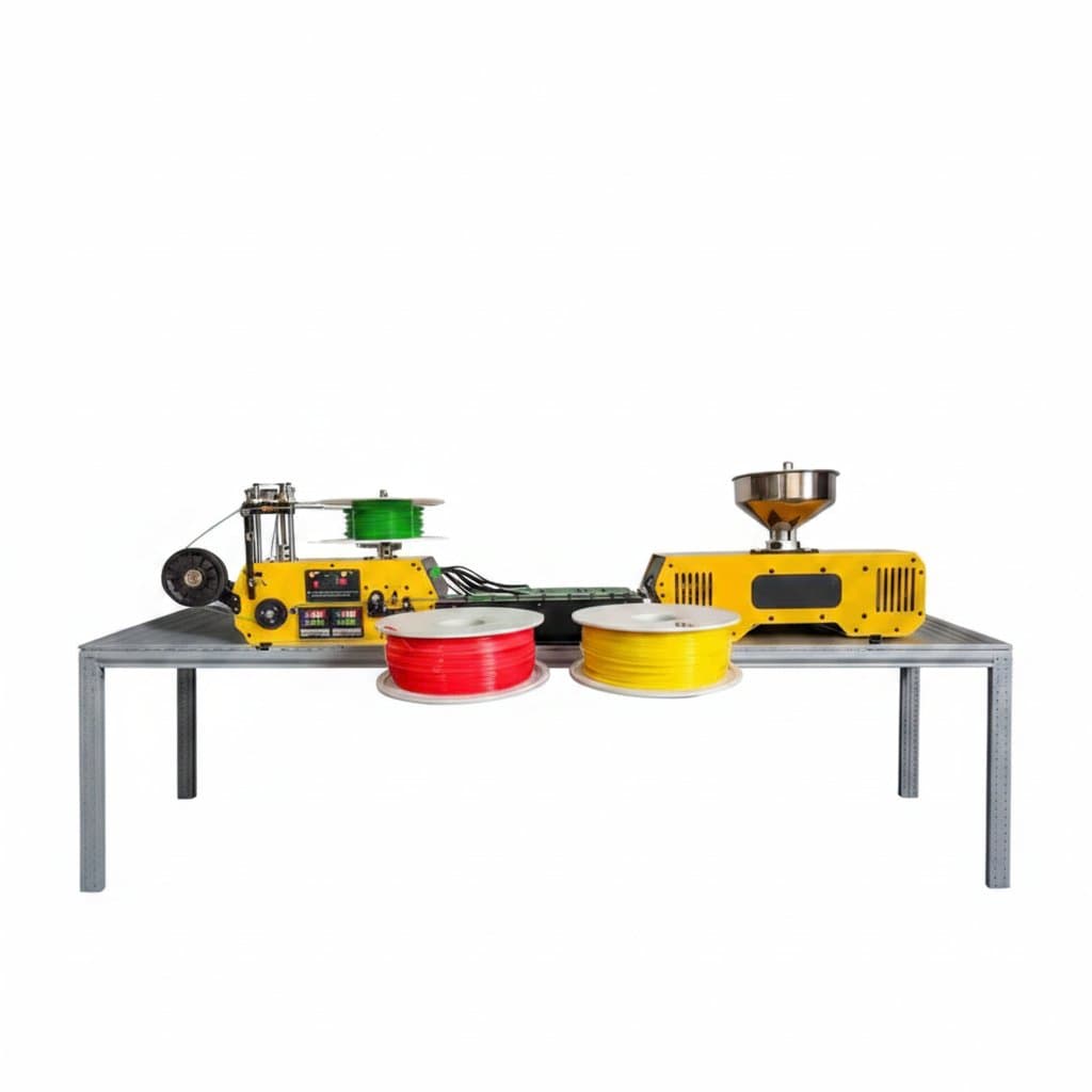 Desktop 3D Filament Maker | High-Precision PLA & ABS Extruder for Custom Printing
