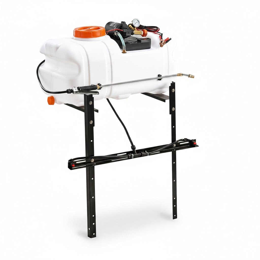 60L ATV Knapsack Weed Sprayer, front view.