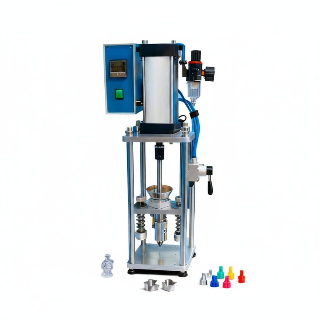 Plastic Mini Injection Molding Machine Polymer ABS PVC USB Head Switch Plug Toys Injection Molding for Teaching Experiment - Image 1