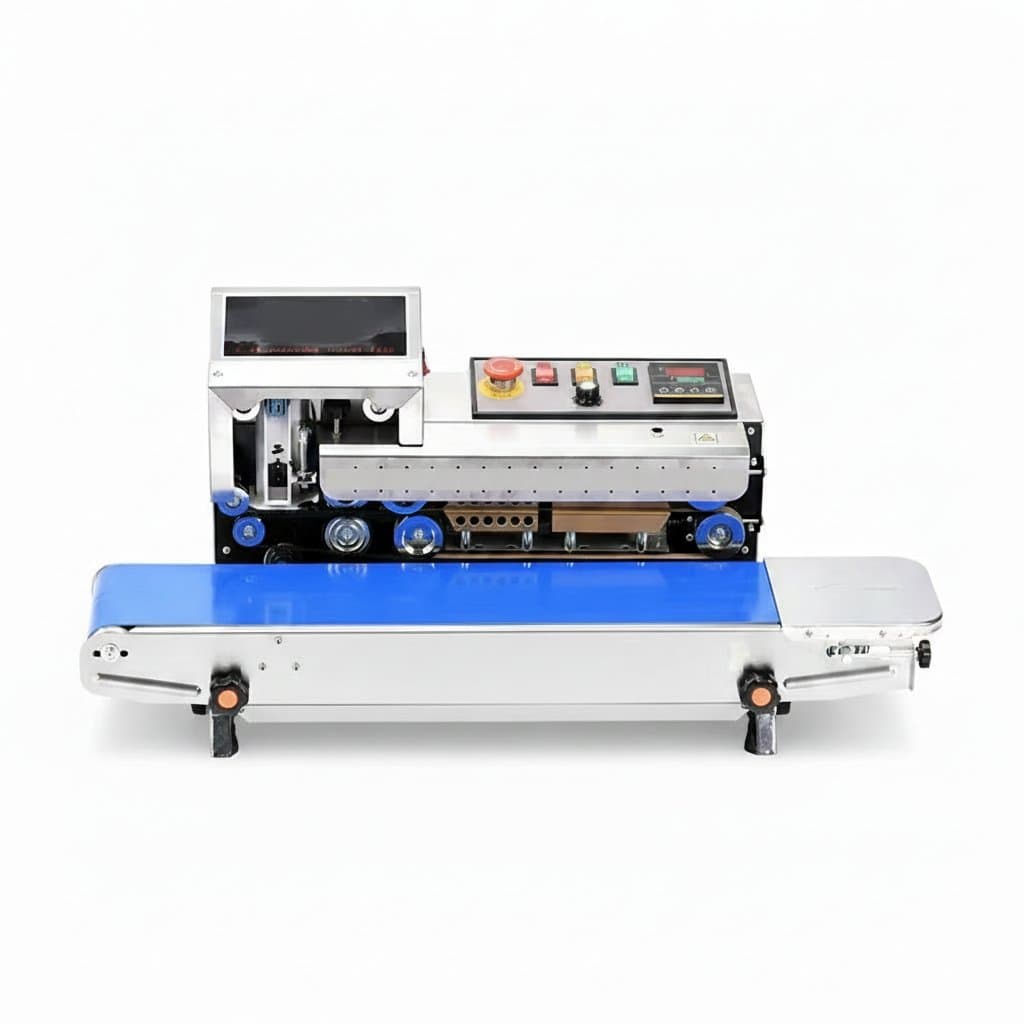 Vertical Band Sealer | Automatic Food Packaging Machine | Adjustable Heat Sealing