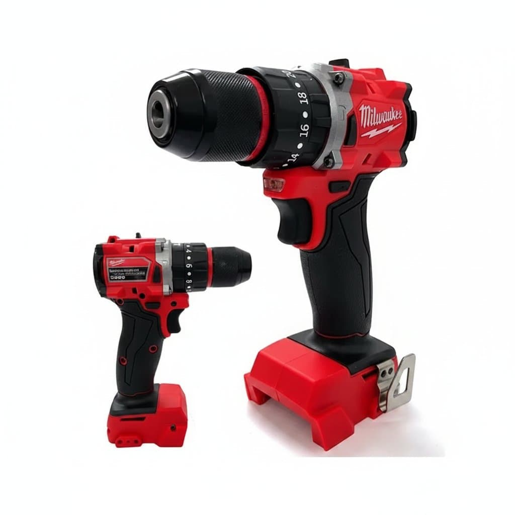 Compact Milwaukee brushless impact drill with 150Nm torque, suitable for decoration teams and general fastening applications.