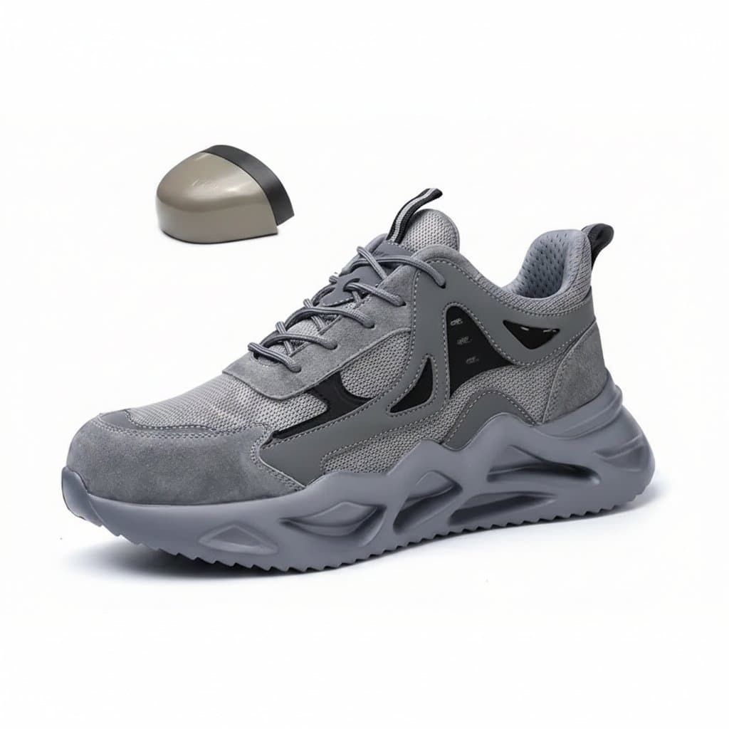 Soft-Soled Work Shoes for Men | Smash & Puncture Resistant | Comfortable Protective Footwear