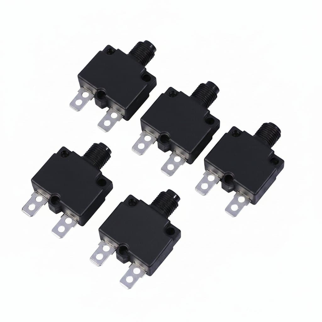 Series Circuit Breaker | Overload Protector Switch | 125/250VAC | 3A-20A Capacity