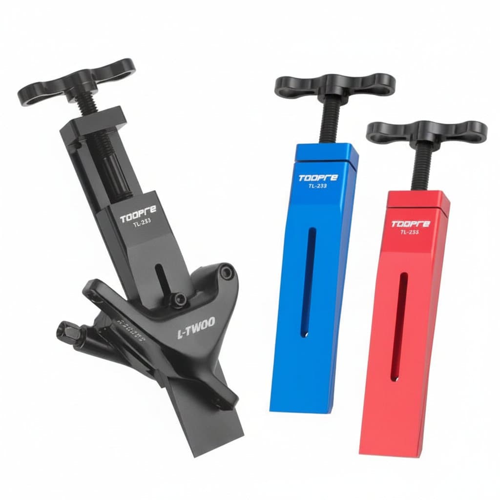 Hydraulic Brake Caliper Tool | 360° Rotatable Piston Spreader | Disc Brake Maintenance Kit