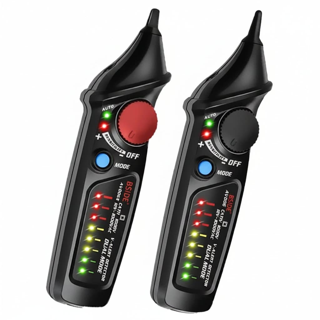 Non-Contact Voltage Tester | Live Wire & Breakpoint Detection | NCV Continuity Test