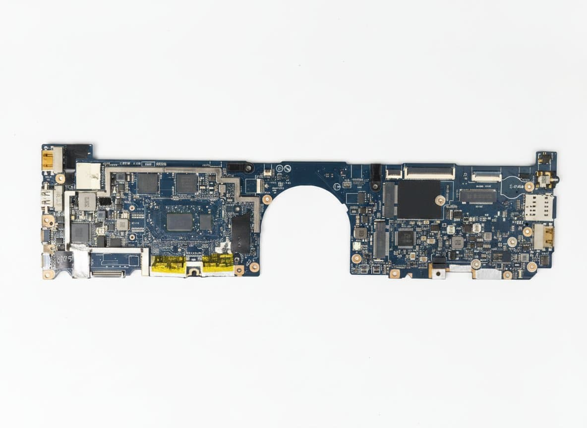 Dell Latitude 7400 2-in-1 laptop motherboard with Intel i5-8265U, i5-8365U, or i7-8665U CPU options and 8GB/16GB RAM support.