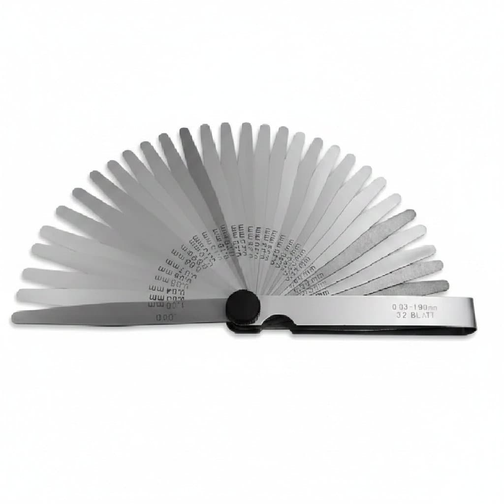 Feeler Gauge Set | Stainless Steel Blade | 32pc, 0.001-0.04 inch Range