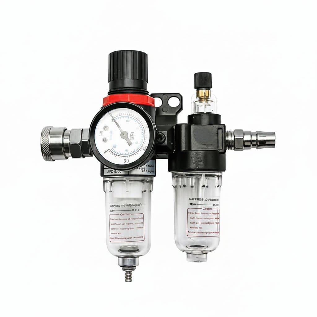 Air Compressor Filter & Regulator | AFC2000 Series | G1/4 Port | Oil & Water Separator