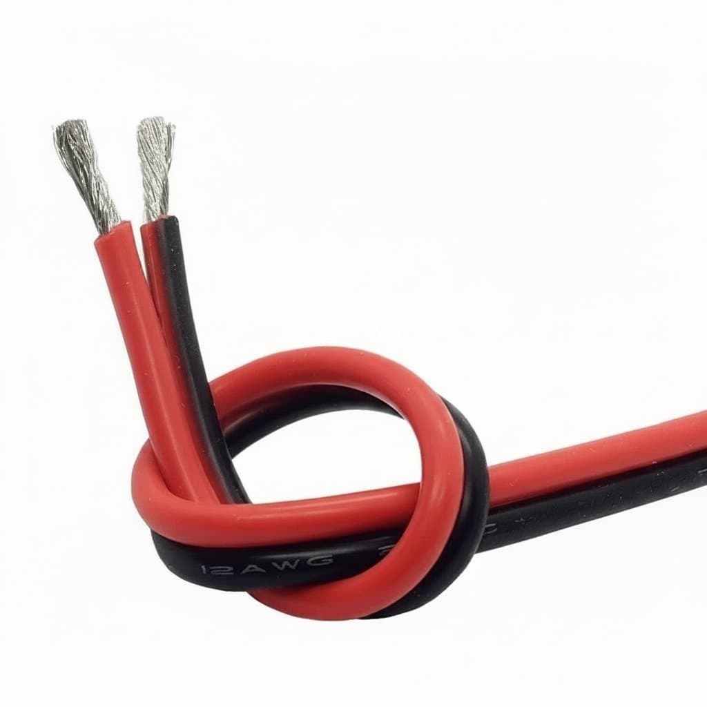 Flexible Silicone Wire | 8-26 AWG 2-Pin LED Connector | Super Soft DIY Lighting Cable - Image 1