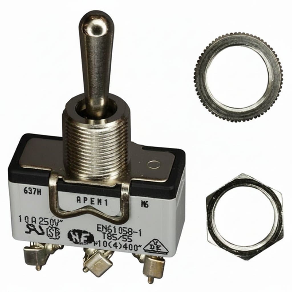 631H Series Professional Rocker Switch | Durable Panel Control Knob for Industrial Applications