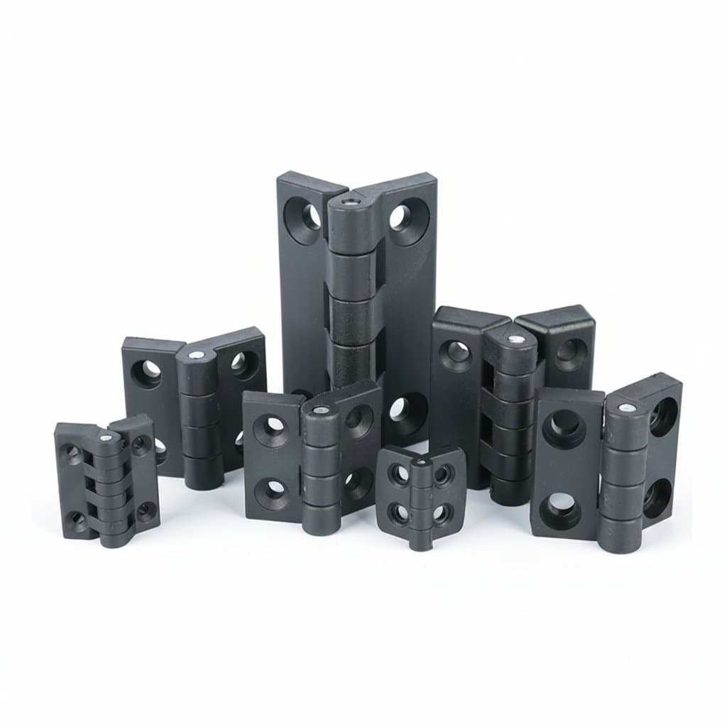 Plastic Nylon Hinge | Aluminum Profile Electrical Cabinet | Complete Specification Set - Image 1