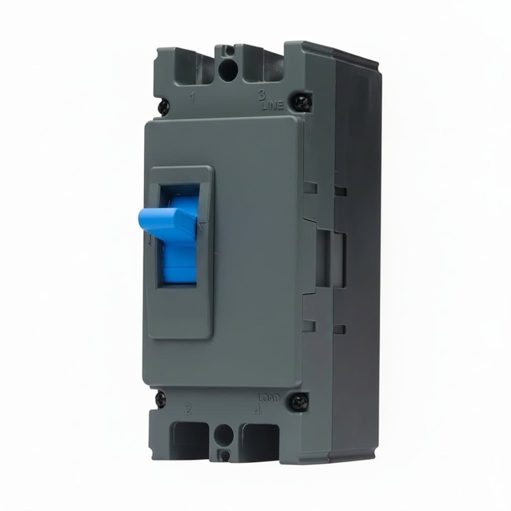 MCCB Circuit Breaker | 2-Pole 10-250A | Overload & Short Circuit Protection