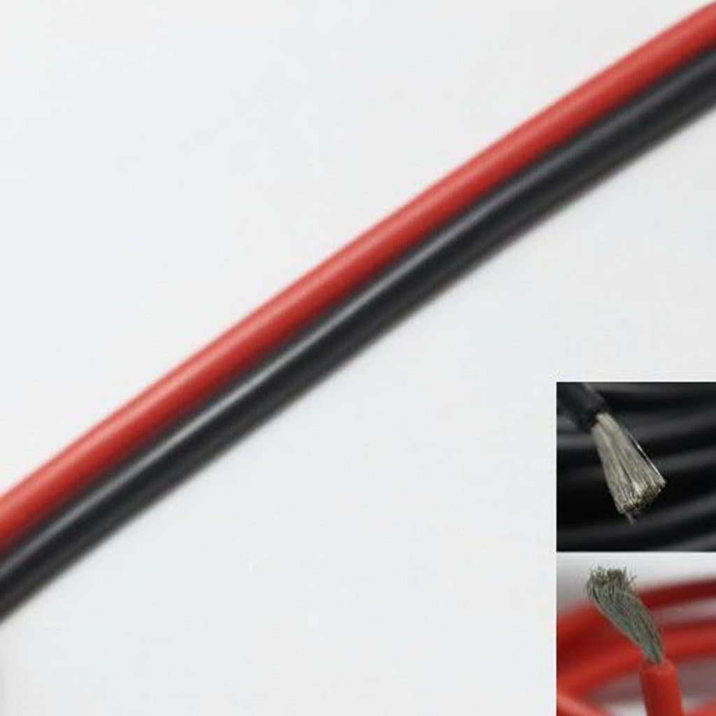 Silicone RC Wiring Kit | 2M Flexible Stranded Copper Cable | 12-30 AWG - Image 1