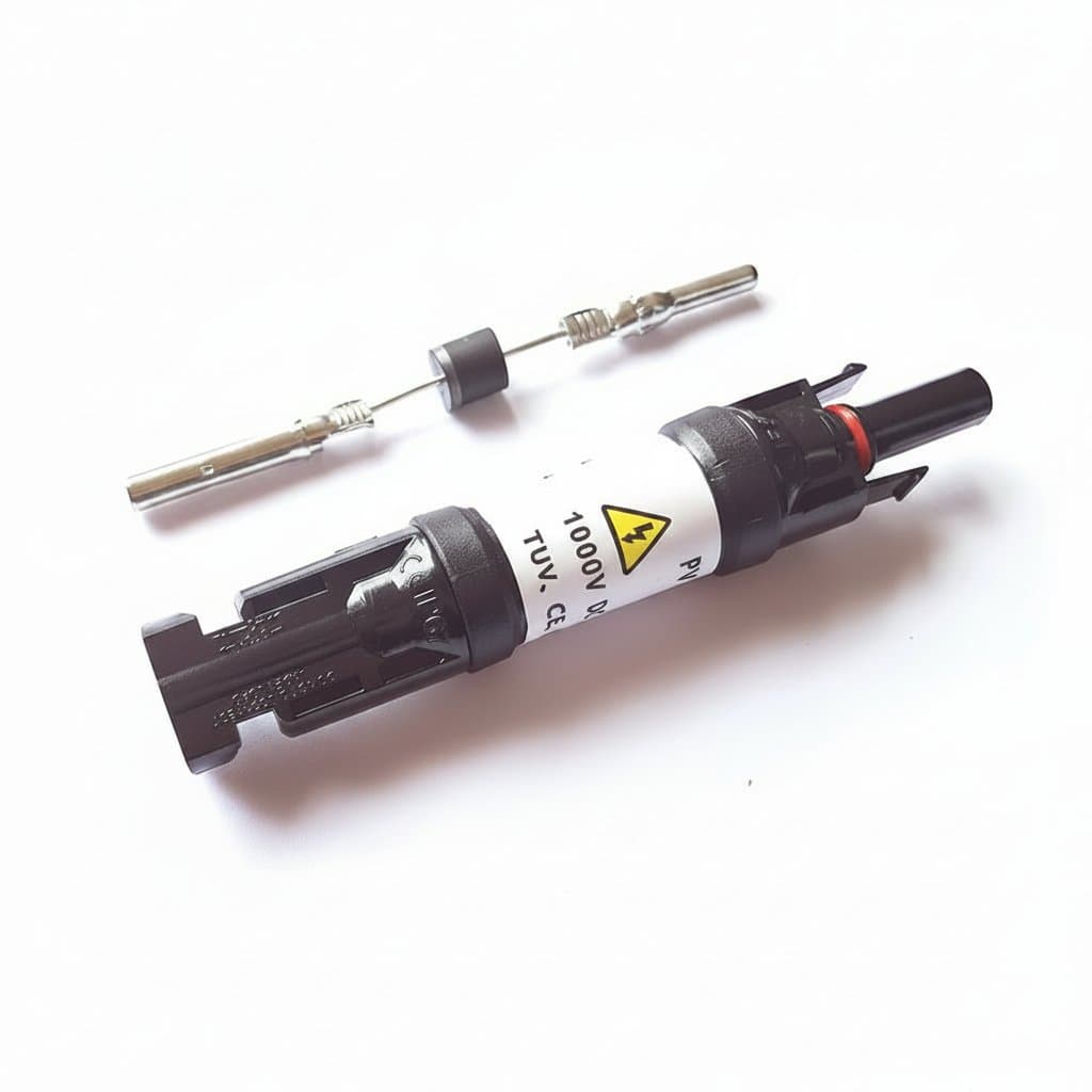 Solar Panel Blocking Diode | 10A-30A High-Current Connector for Parallel Arrays