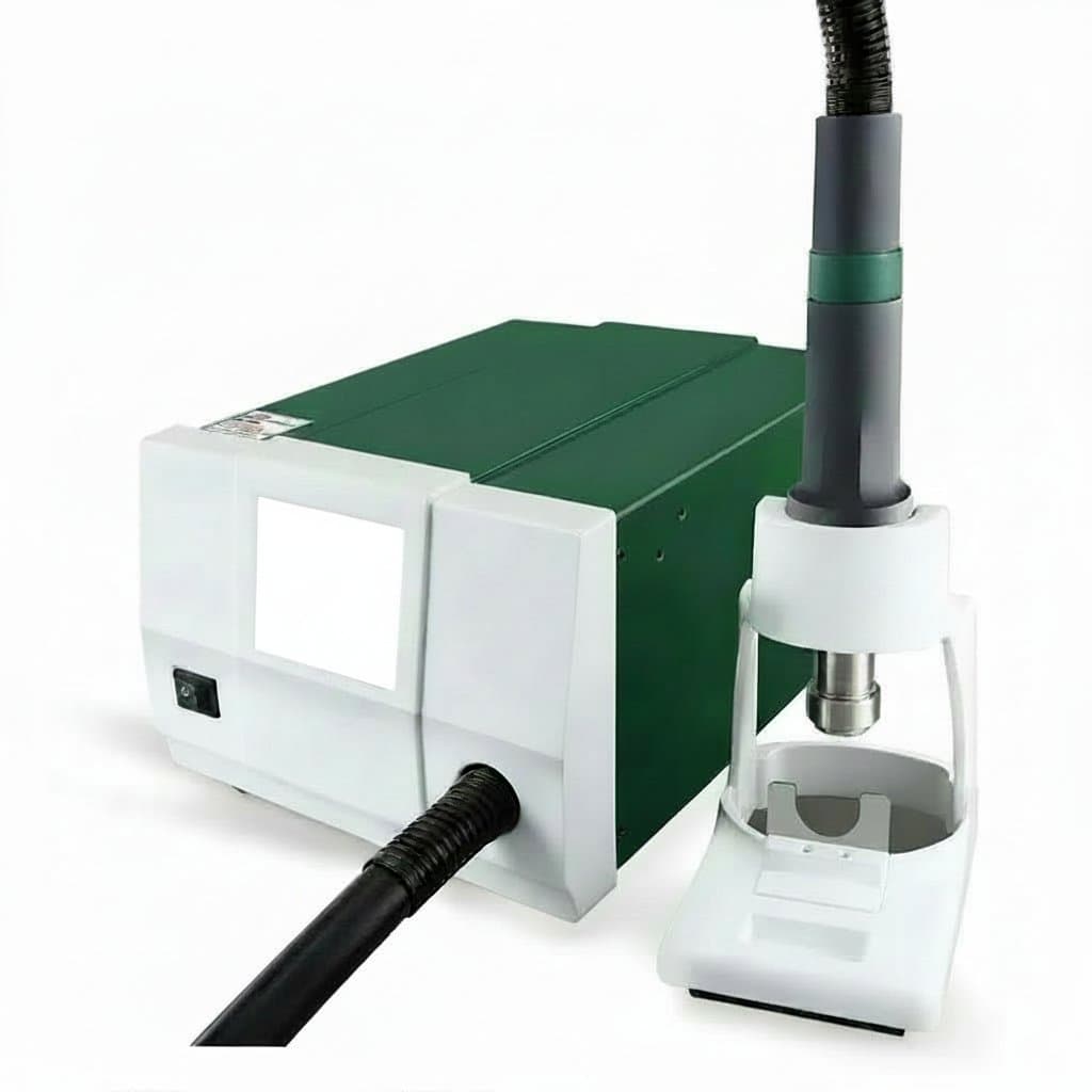 BST-863 Cyclone digital hot air welding station with adjustable temperature display for phone repair and soldering
