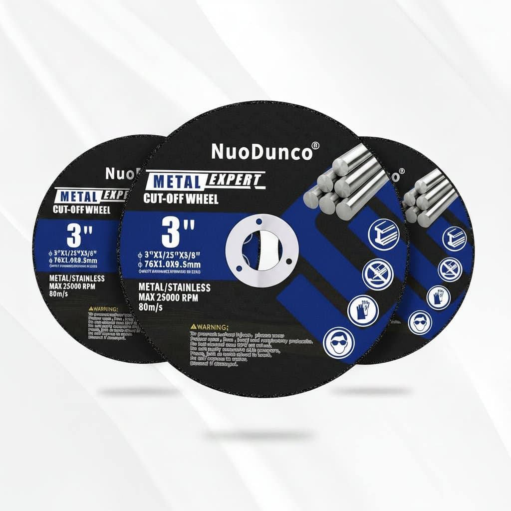 6-piece high-speed steel mini circular saw blade set for metal cutting, featuring durable HSS blades for electric grinders and rotary tools.
