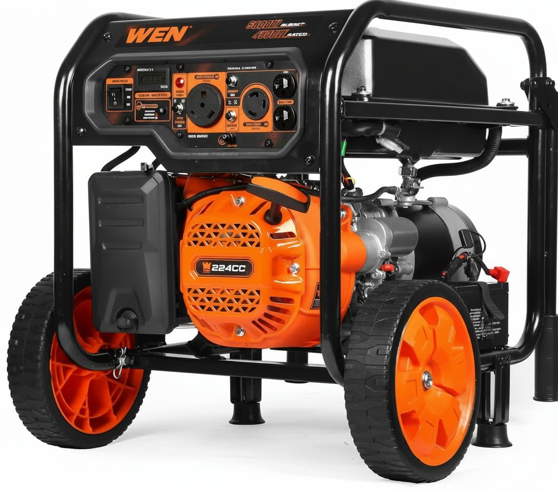 5600W Portable Generator | Electric Start & RV Ready | CO Safety Shutdown
