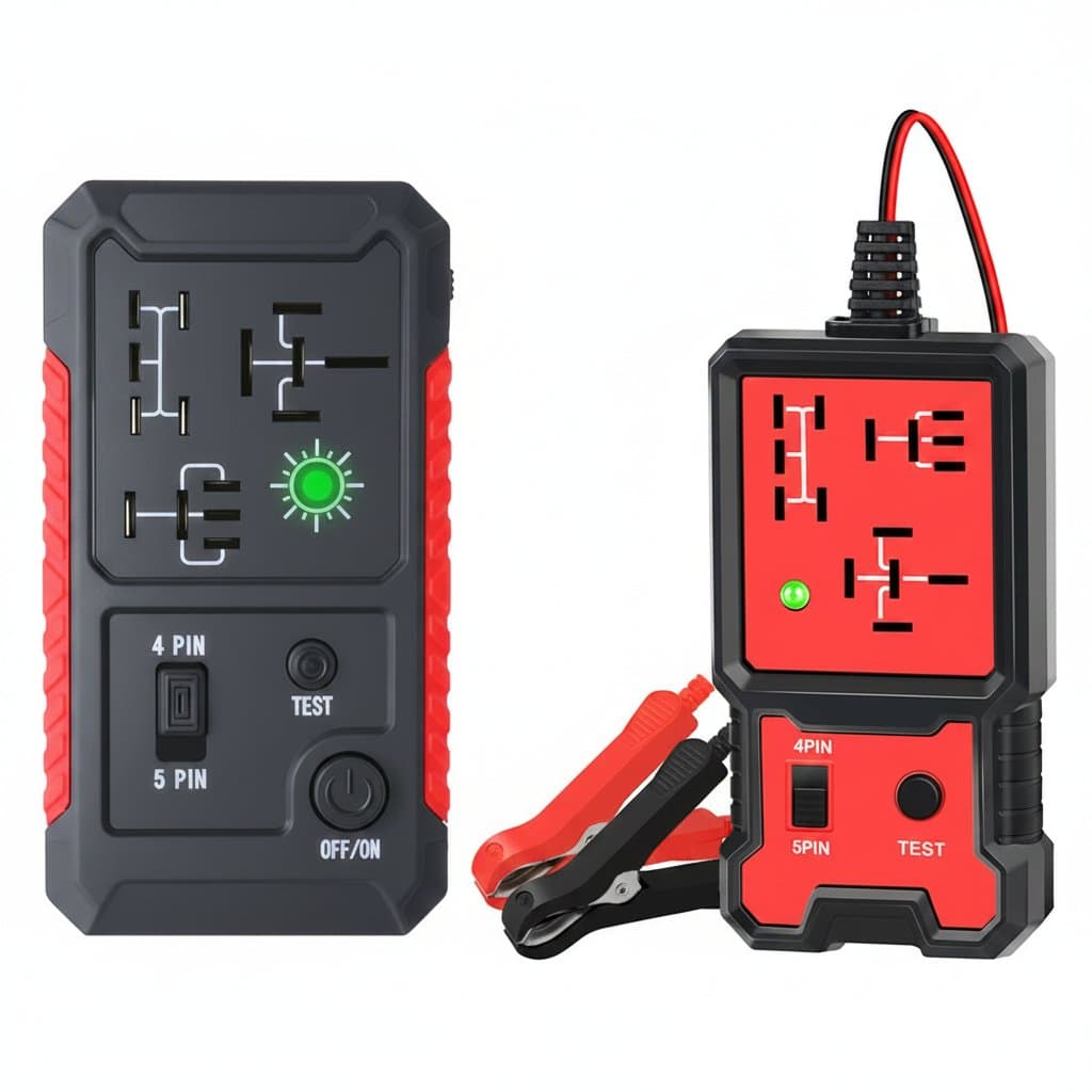 Automotive Relay Tester | 12V Electrical System Checker | Car, Truck, RV Battery Indicator