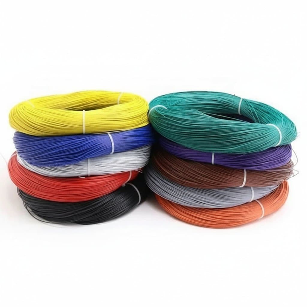 UL1571 Tinned Copper Wire | 5-10M Spools | 16-32 AWG PVC Insulated Electrical Cable - Image 1