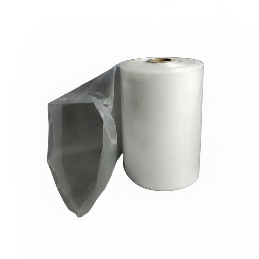 Heavy Duty Pallet Wrap Film, a clear roll ready for use.
