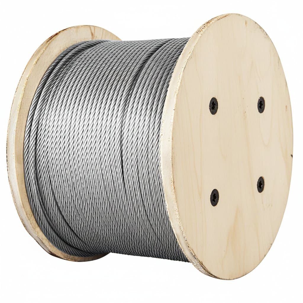 SucceBuy 100M150M300M Wire Rope 316Stainless Steel Strong Tension Soft Fishing Lifting Cable 1*19 Construction Clothesline 3.2MM - Image 1