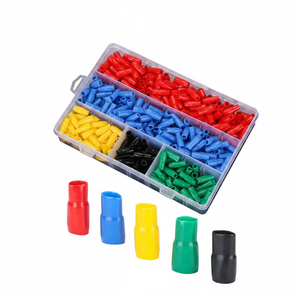 Flame-Retardant Silicone Wire Sleeving | V-1.5/2/4/6/10 Sizes | Terminal Insulation & Protection - Image 1