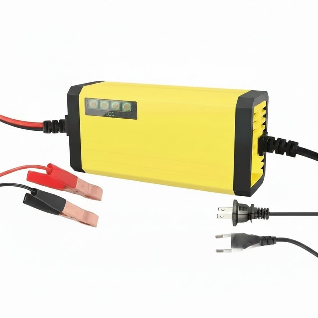 12V Car Battery Charger & Maintainer | Pulse Repair Mode | Moto & Truck