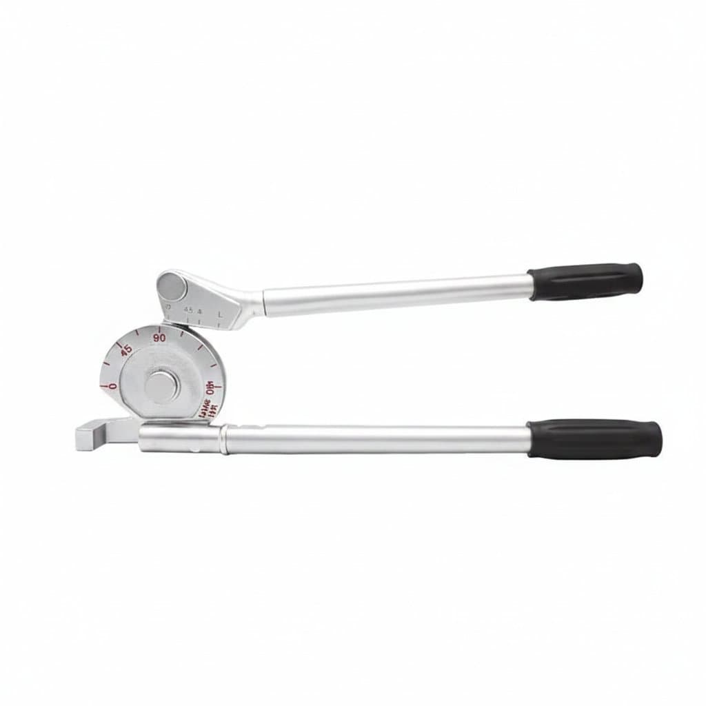 Tube Bender for Fuel & Brake Lines | Manual Hand Tool for 16mm, 19mm, 22mm Copper & Steel Tubing