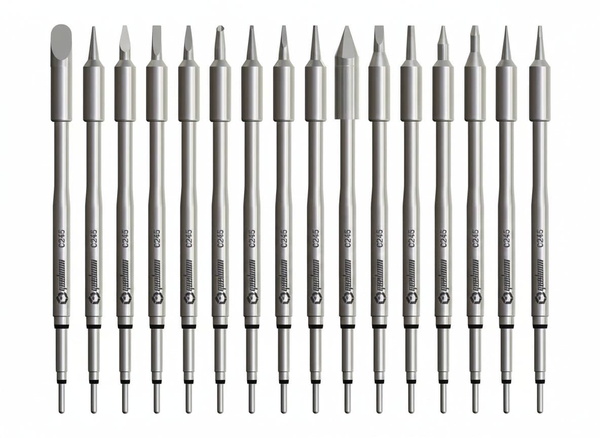 Soldering Iron Tip C245 Series | Compatible JBC 939/938/965/914 Stations | Conical 0.5mm