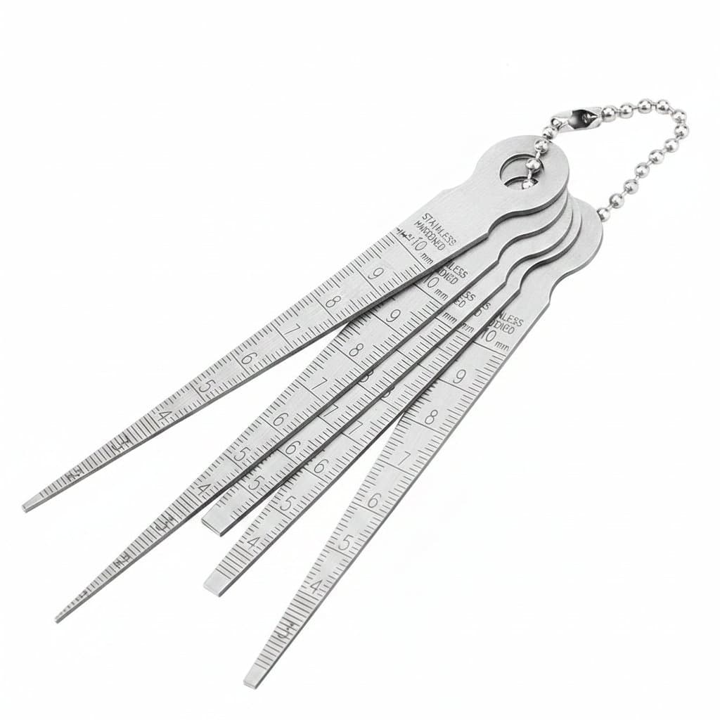 Taper Feeler Gauge | Stainless Steel Gap Inspection Tool | 1-10mm Range - Professional Grade Tool