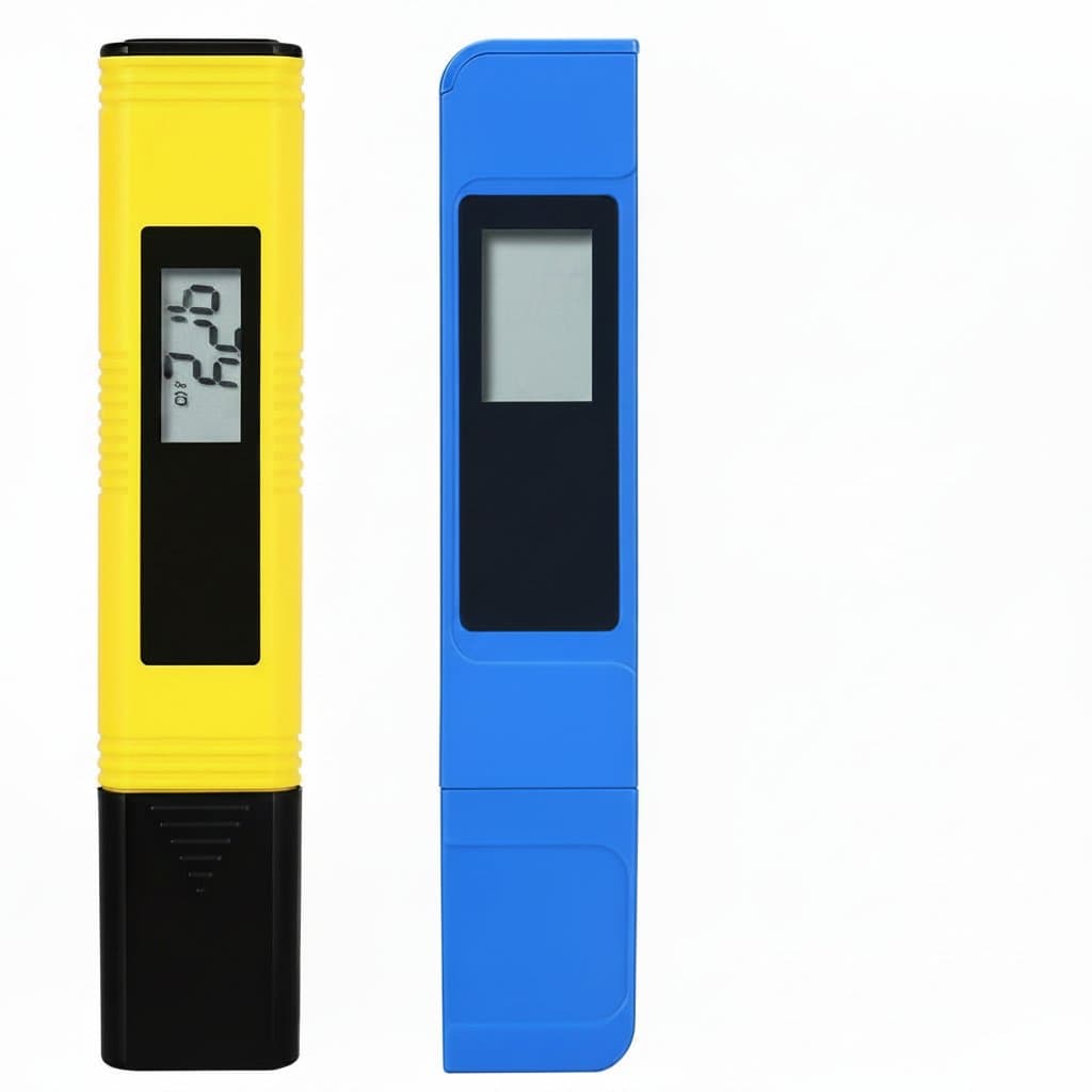 Digital pH & TDS Meter | Water Quality Tester for Hydroponics & Aquariums | 0-14 pH, 0-9990 PPM - Professional Grade Tool
