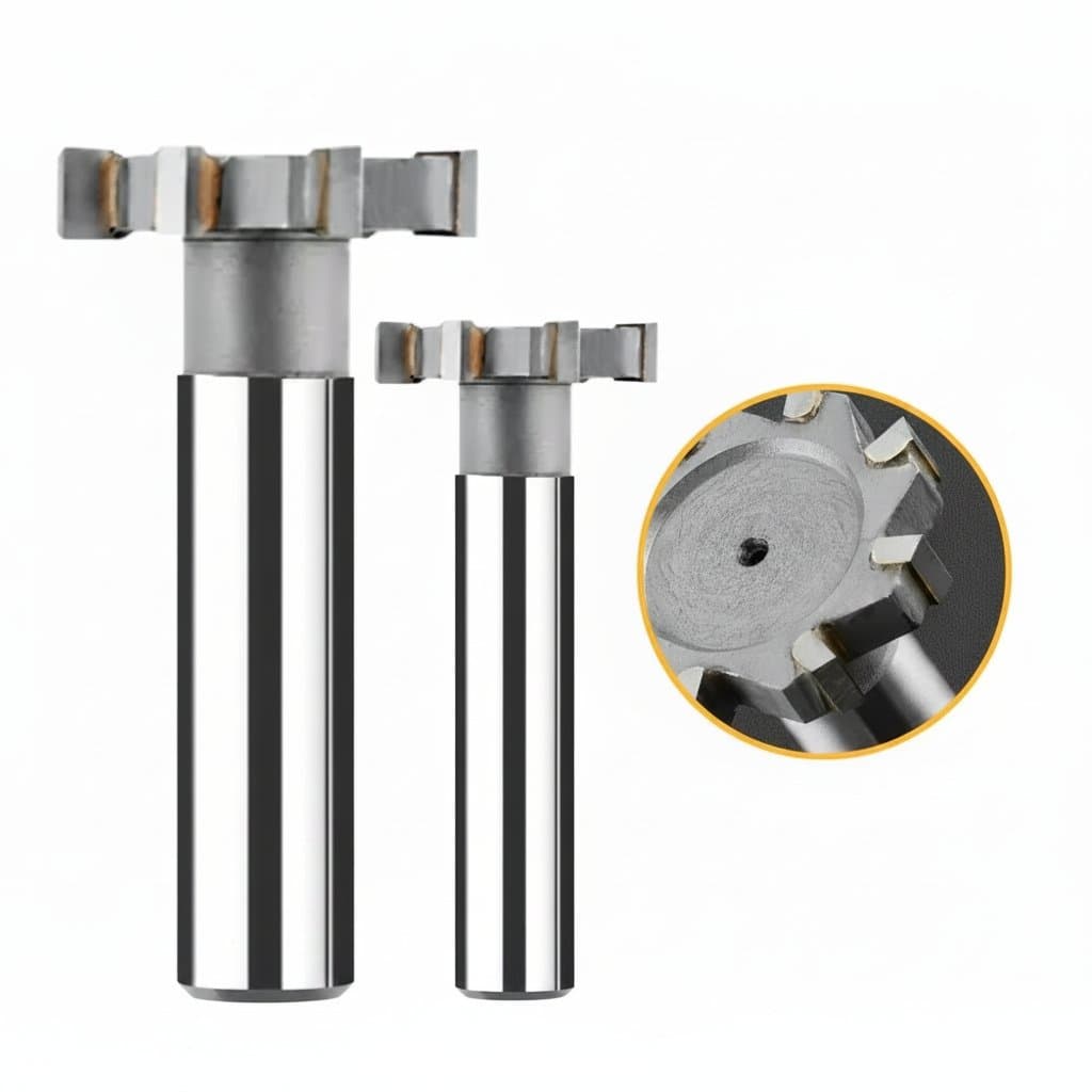 Welded YG8 Alloy T-Slot Milling Cutter Tungsten Steel t-shap - Premium Industrial & Machinery > Manufacturing & CNC with professional quality and features