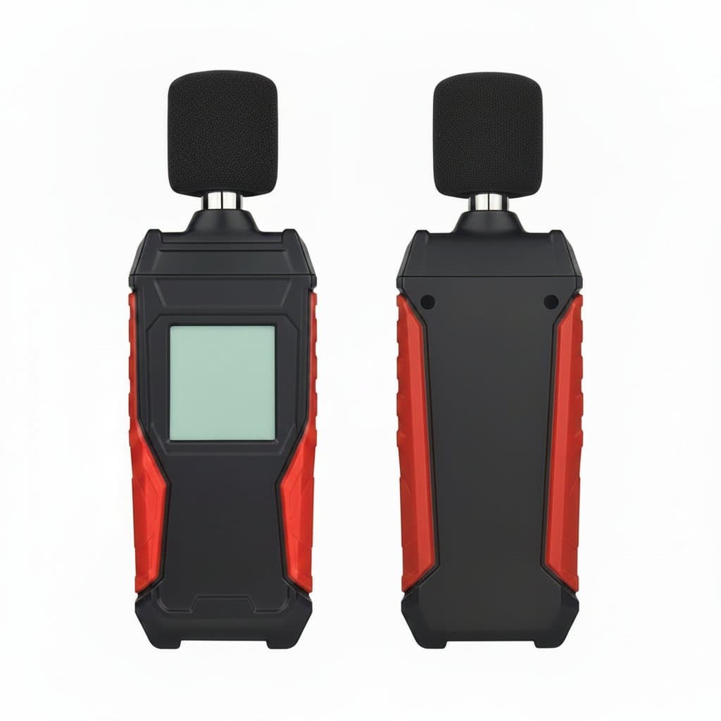 TA650A Sound Level Meter, front view.