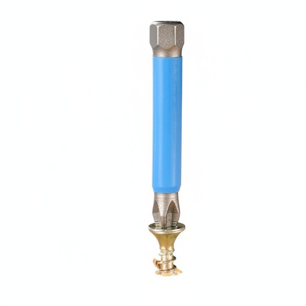 Magnetic Screwdriver Bit Set | PH2 Drill Bits with Non-Slip Grip | High-Hardness S2 Steel