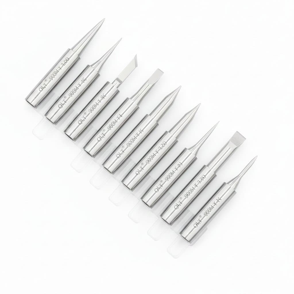 900M Soldering Iron Tips | K, 1C, 2C, 3C, 4C, SK, SI Assortment | Compatible with 936 Stations