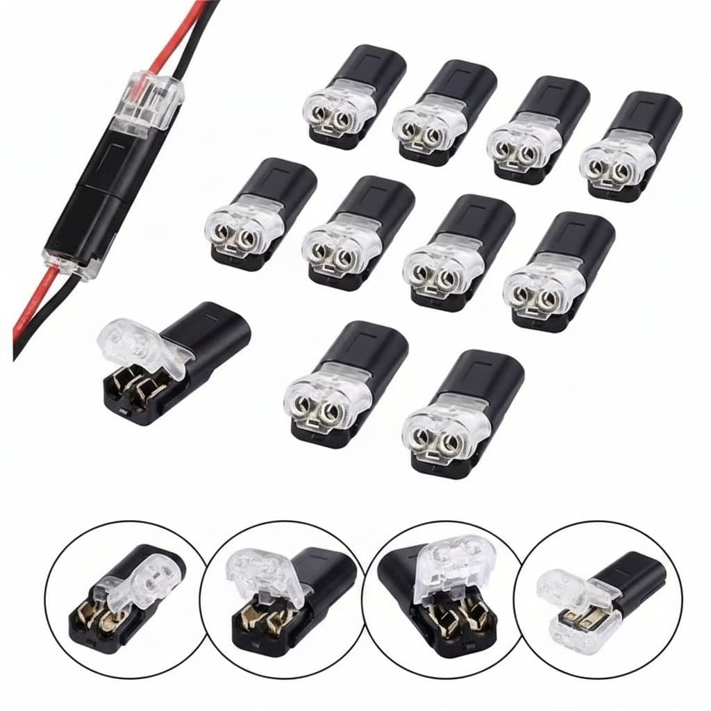 2-Pin Waterproof Wire Connectors | Automotive Electrical Terminal Kit - Image 1