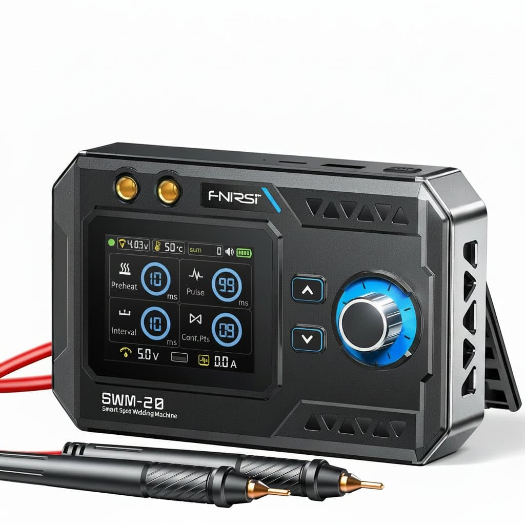 Portable Spot Welder | Double Pulse Battery Welding Machine | 0.5mm Nickel Sheet Capacity