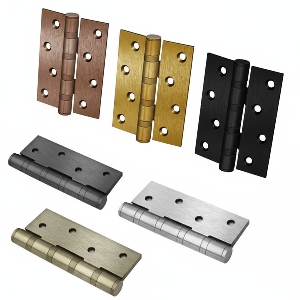 Cabinet Door Hinge | Silent & Smooth Bearing | Stainless Steel Window & Furniture Hardware - Image 1