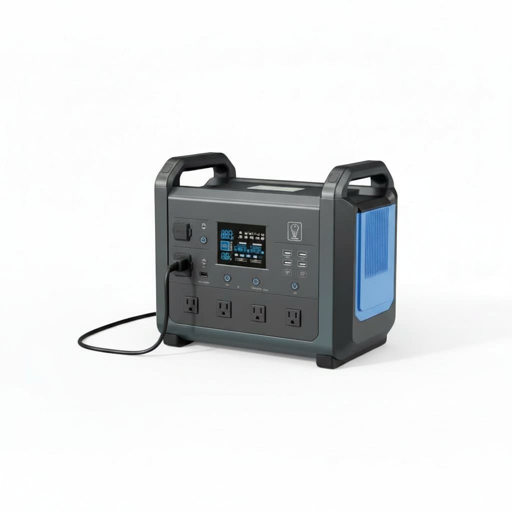 1600 Portable Power Station,1536Wh Solar Generator, 1.5H Fas - Premium Electronics & Components > Power Supplies with professional quality and features