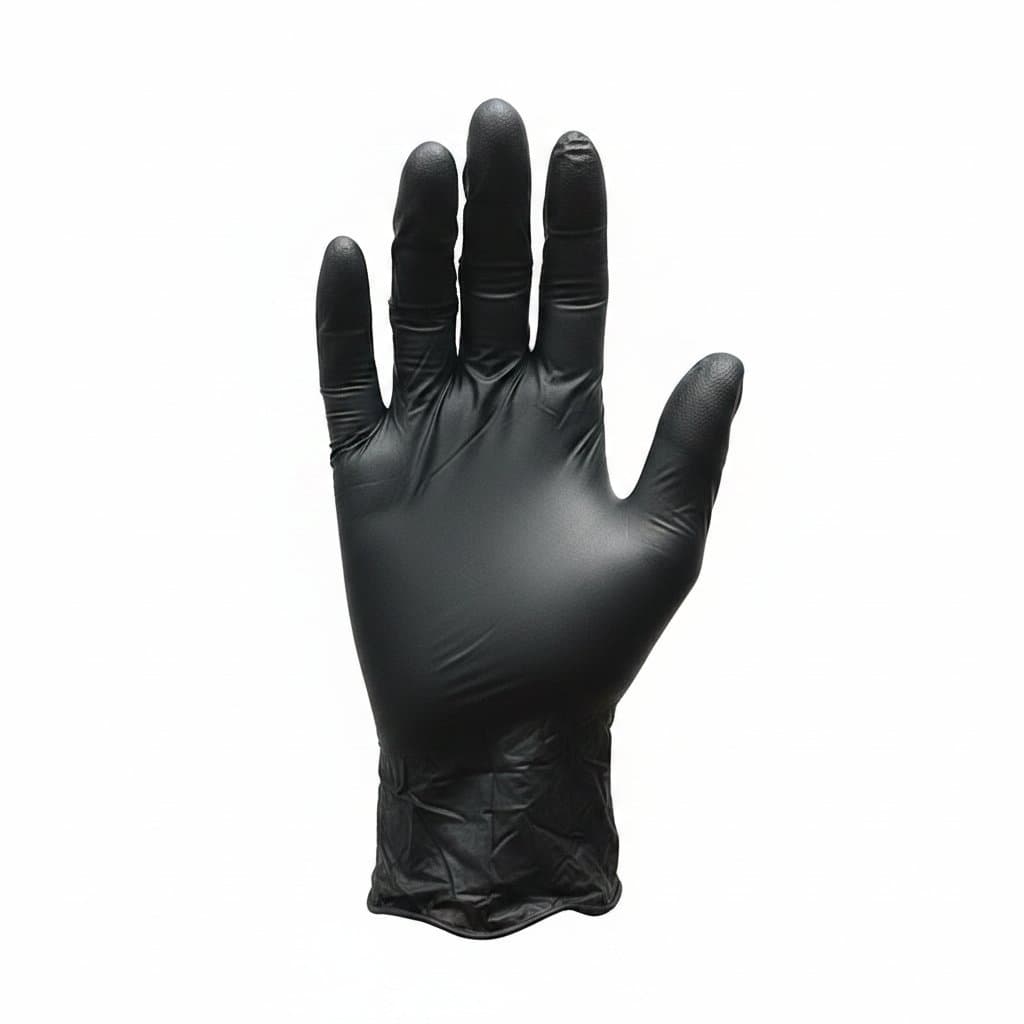 Latex-Free Gloves Disposable product packaging.