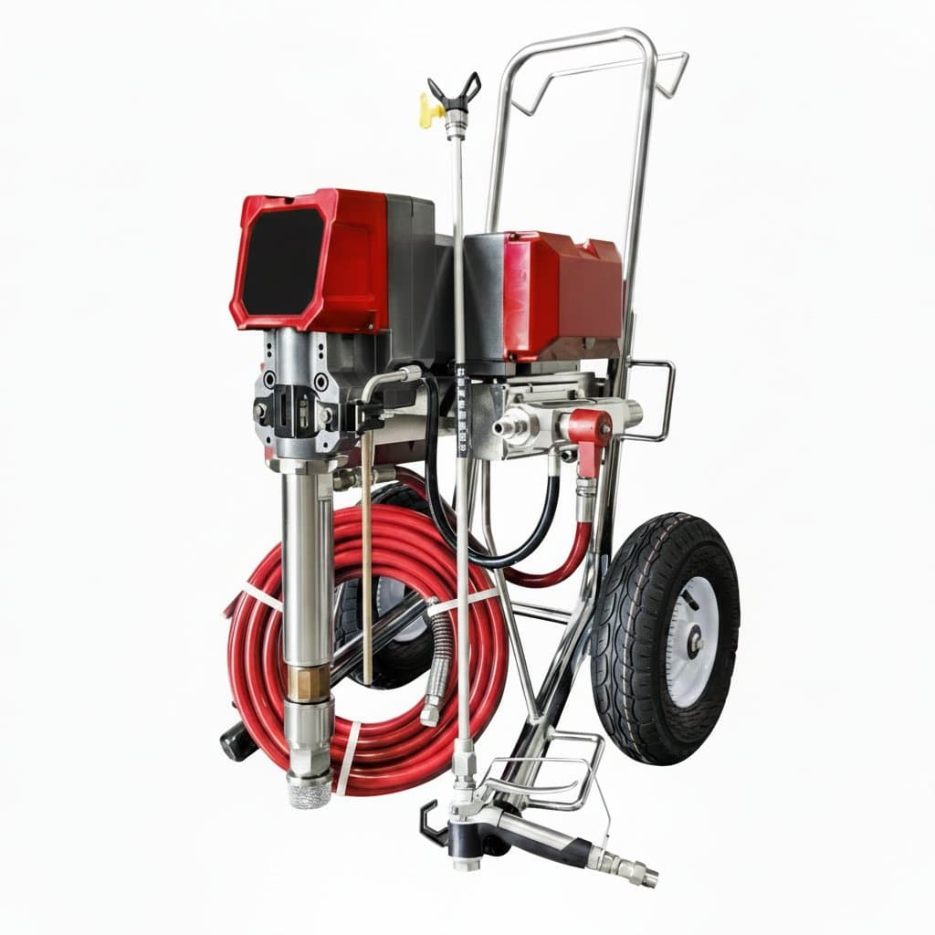 High-pressure airless paint sprayer 980, power 4000W, flow r - Premium Tools & Hardware > Power Tools with professional quality and features