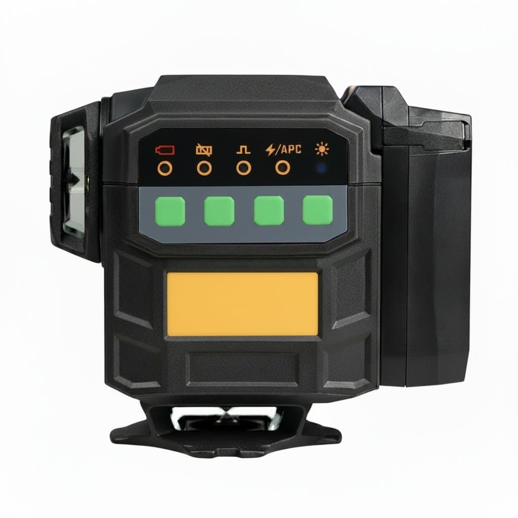 Laser Level | 360° Self-Leveling Green Beam | 12-Line 3D Alignment
