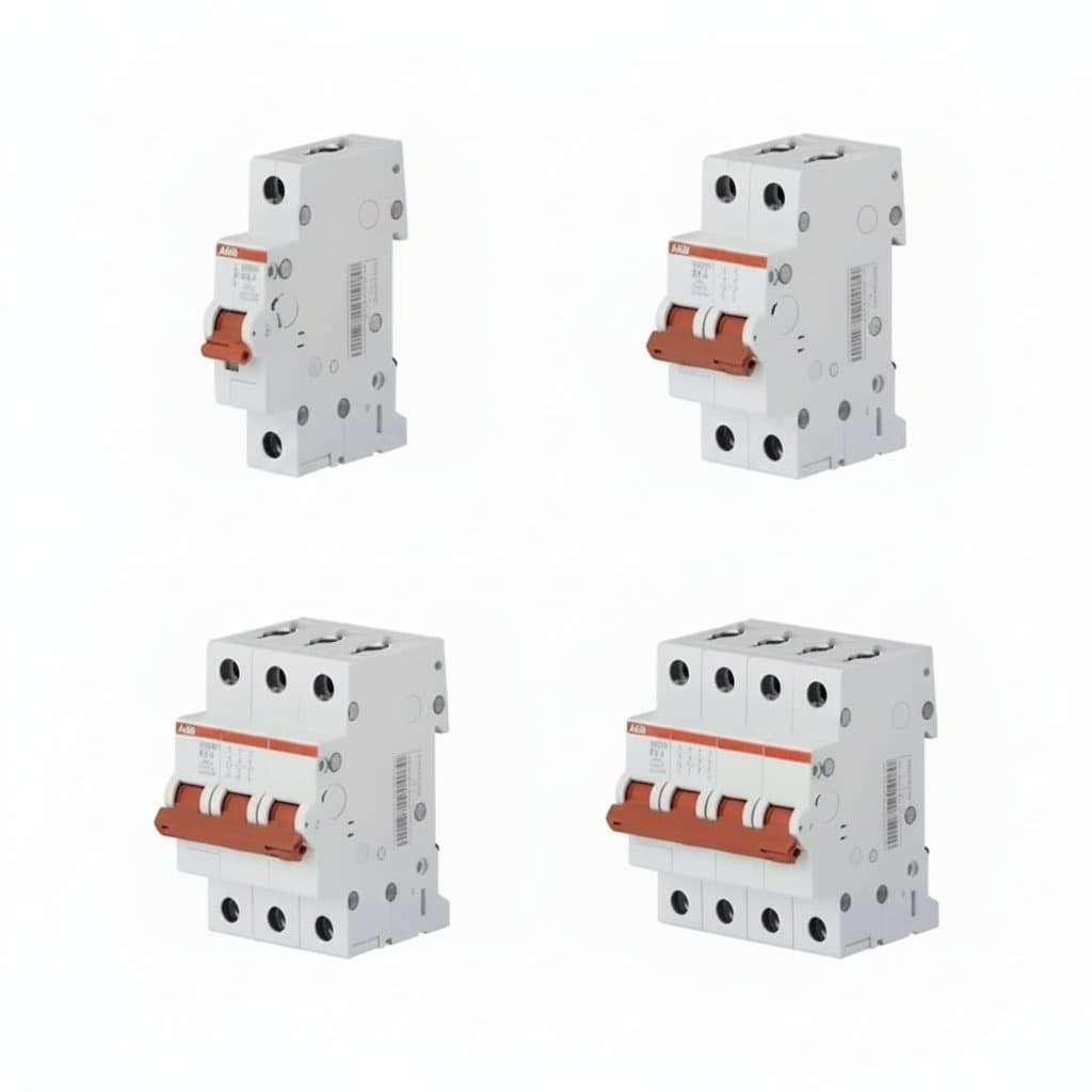 Magnetic Blow Circuit Breaker | SD200 Series | 16A-100A | 1P-4P