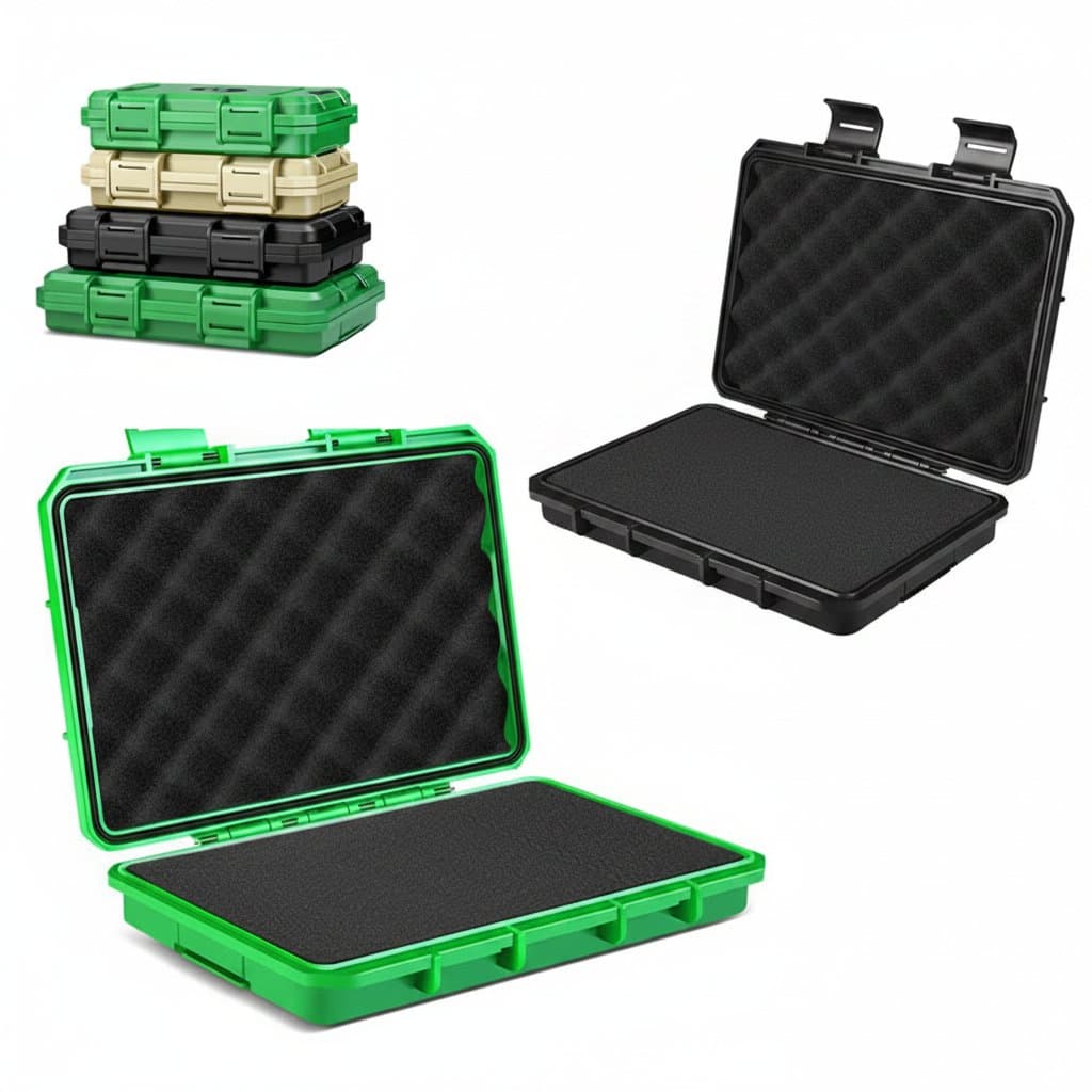 Waterproof Tool Box | Sealed Precision Instrument Case | Portable Parts Organizer