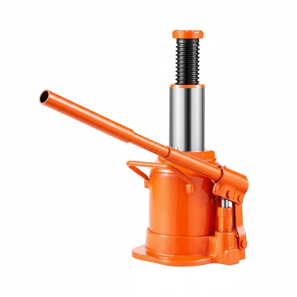 Heavy-Duty Bottle Jack | 20/30/50 Ton Capacity | Extended 3-Section Handle for Trucks & RVs