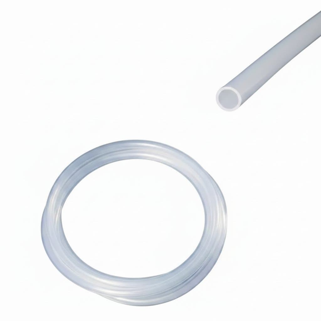 Washing Machine Grade Silicone Tube | Food-Safe & Flexible | 12mm ID Tubing