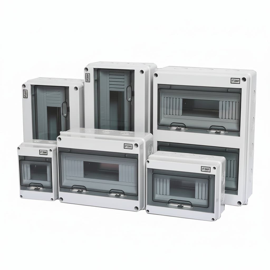 Professional-Grade IP65 Waterproof Junction Box | 2-24 Way Distribution | Outdoor Electrical Enclosure