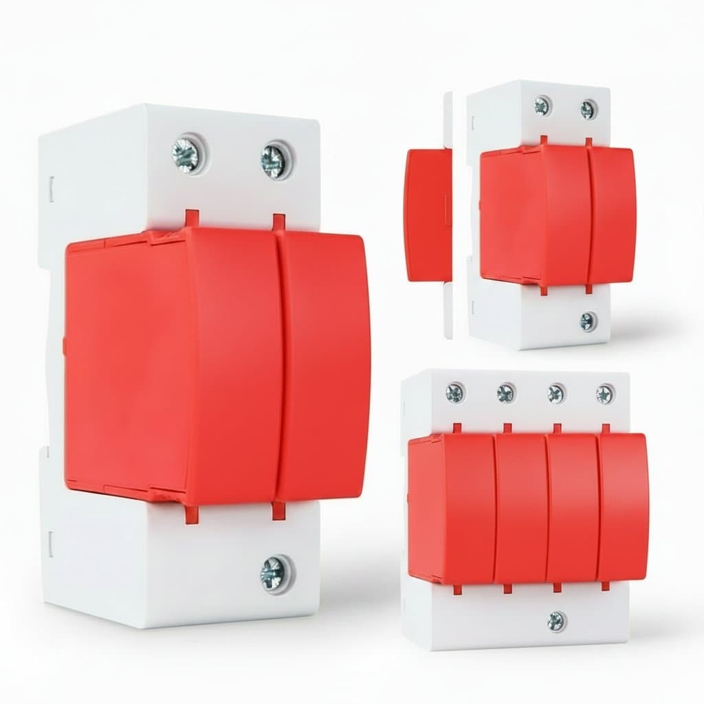 GTRIC House Lightning Surge Protector AC SPD device for 220V-385V low-voltage systems, offering 40KA to 60KA protection in 1P to 4P configurations.