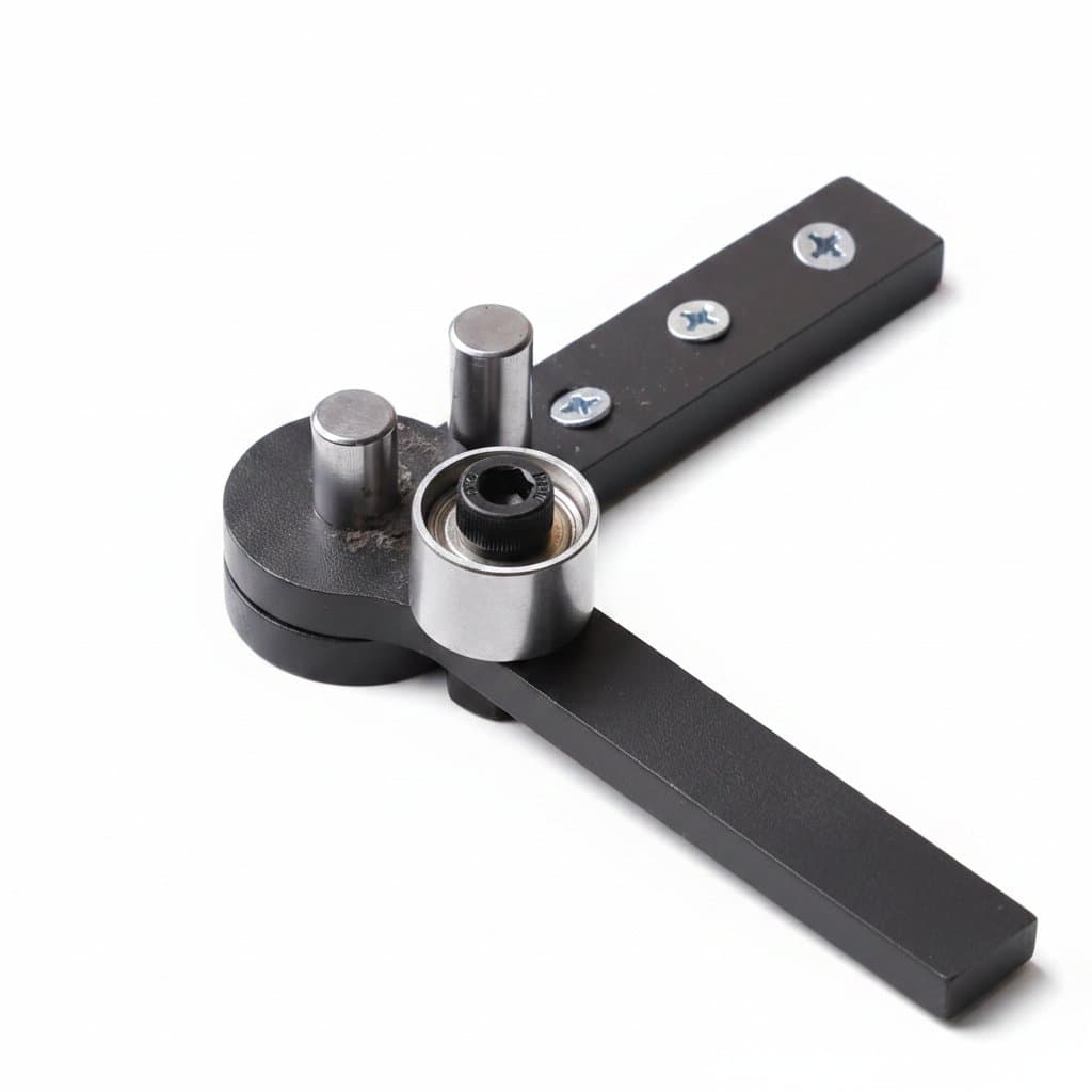 Heavy Duty Manual Wire Bender Tool for rebar and steel rod, featuring a durable 304 stainless steel construction and ergonomic handles.