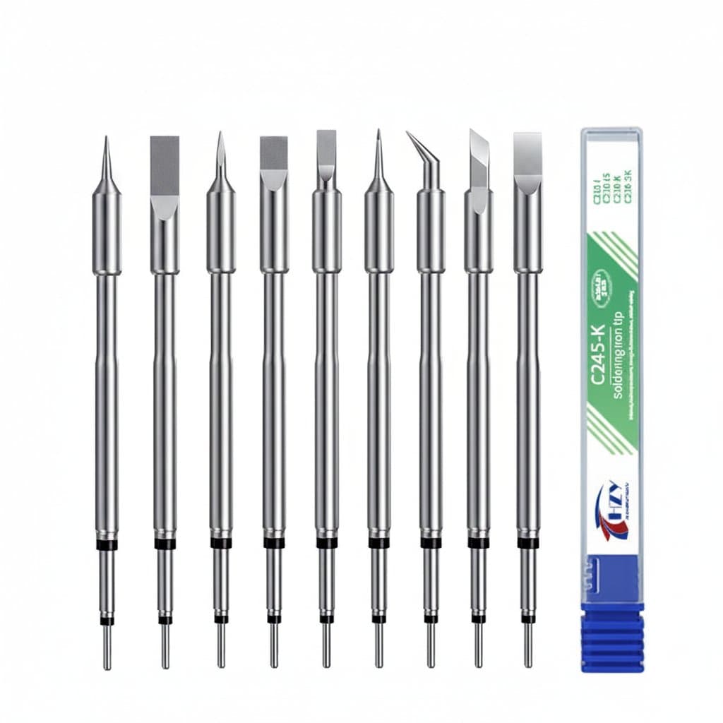 Soldering Iron Tip for JBC T245 Handles | C245 Series | Conical, Chisel, Knife Options